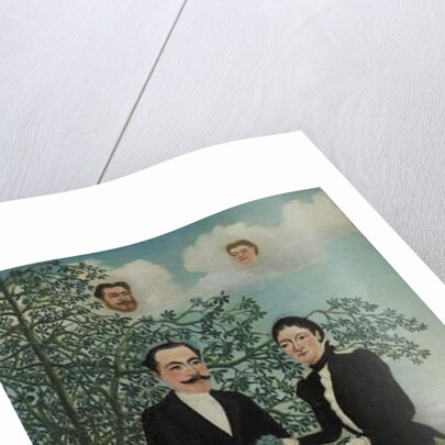 Past and Present, 1899 by Henri J.F. (1844-1910) Rousseau