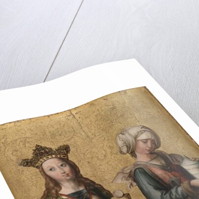 St. Barbara and St. Mary Magdalene by German School