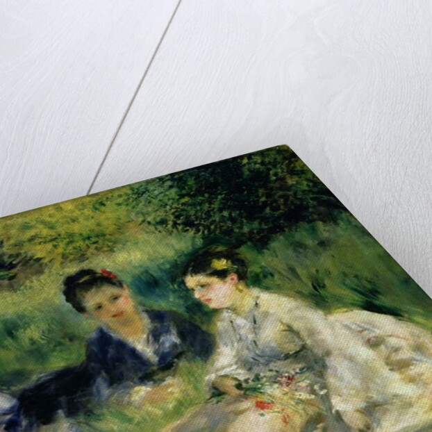 Two Women in the Park, 1875 by Pierre Auguste Renoir
