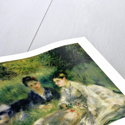 Two Women in the Park, 1875 by Pierre Auguste Renoir