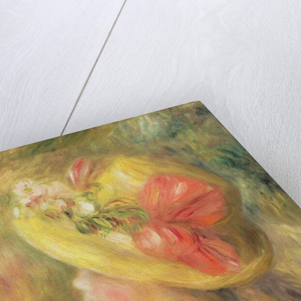 Head of a Girl with a Hat, 1893 by Pierre Auguste Renoir