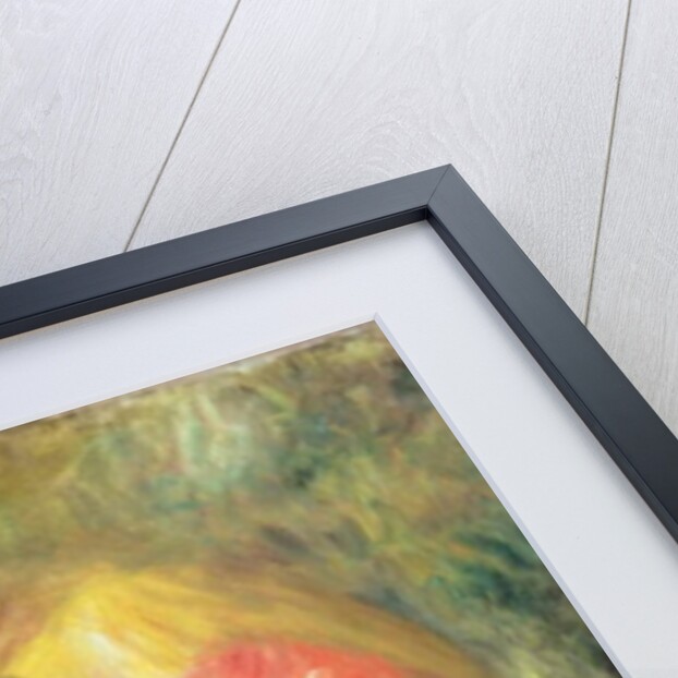 Head of a Girl with a Hat, 1893 by Pierre Auguste Renoir