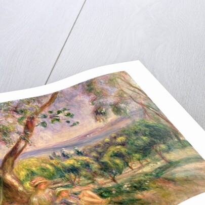 Woman and Child under a Tree, c.1910 by Pierre Auguste Renoir