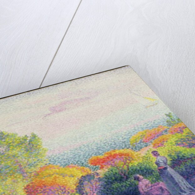 Landscape with Two Women, 1895 by Henri-Edmond Cross