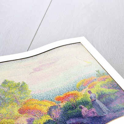 Landscape with Two Women, 1895 by Henri-Edmond Cross