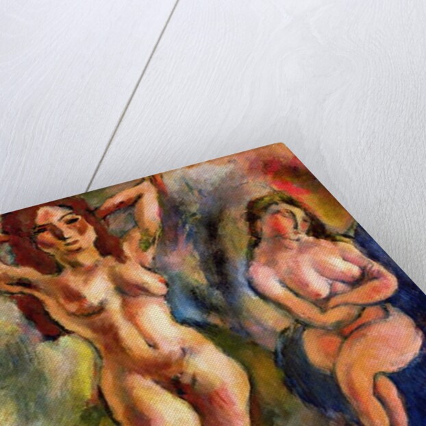 Two Nudes: One Standing, One Sitting, 1913 by Jules Pascin