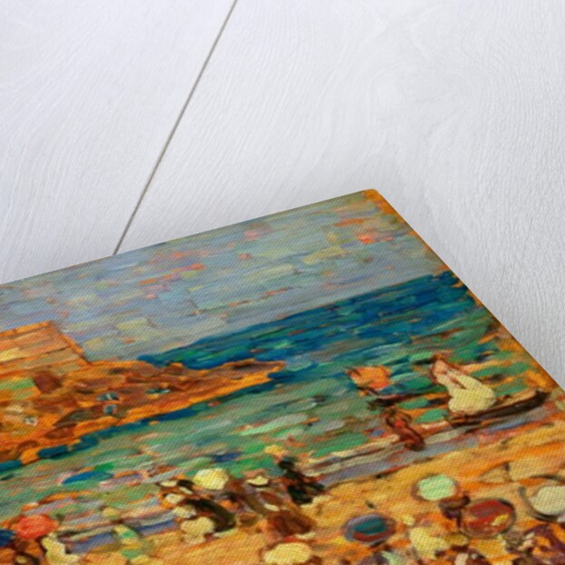 Seascape at St. Malo by Maurice Brazil Prendergast