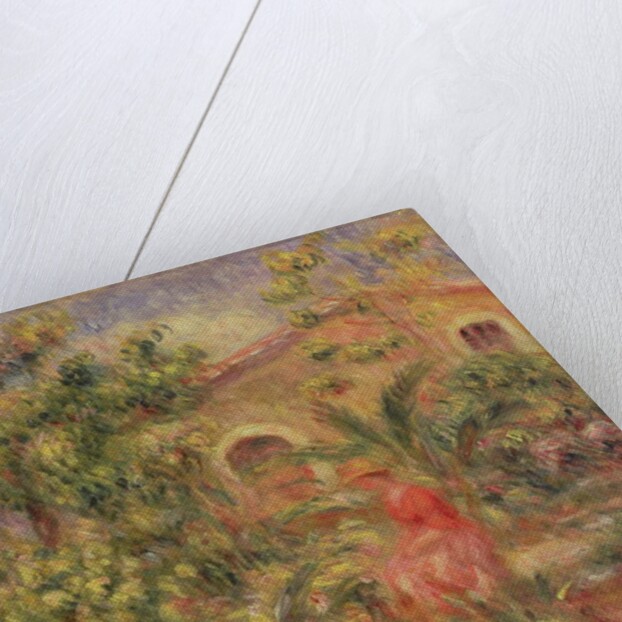 Landscape with Woman and Dog, 1917 by Pierre Auguste Renoir