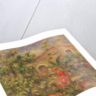 Landscape with Woman and Dog, 1917 by Pierre Auguste Renoir