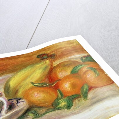 Fruit with Cup and Saucer, c.1913 by Pierre Auguste Renoir