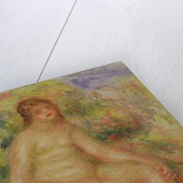 Seated Nude in Landscape, 1918 by Pierre Auguste Renoir