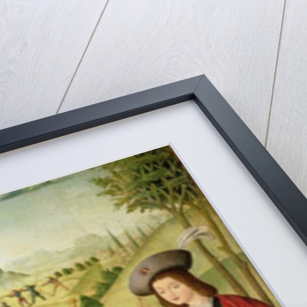 Three Saints: Bishop Saint, St. Roch and St. Sebastian, c.1460-80 by French School