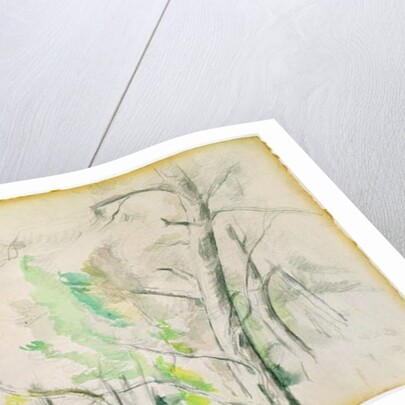 Woodside by Paul Cezanne
