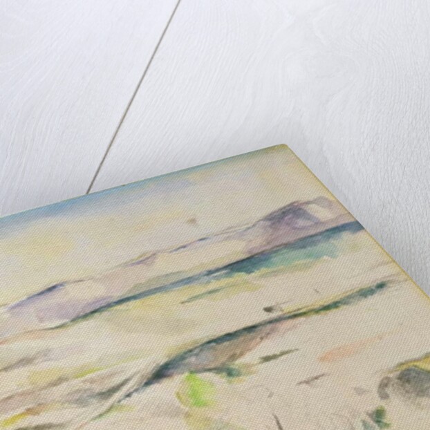 Mountain Range by Paul Cezanne