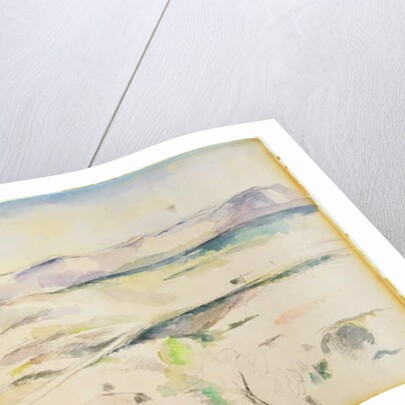 Mountain Range by Paul Cezanne
