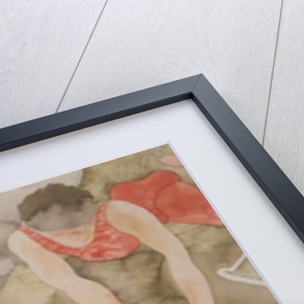 Two Trapeze Performers Red, 1916 by Charles Demuth