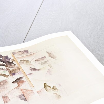 Bermuda, Trees and Architecture, c.1917 by Charles Demuth