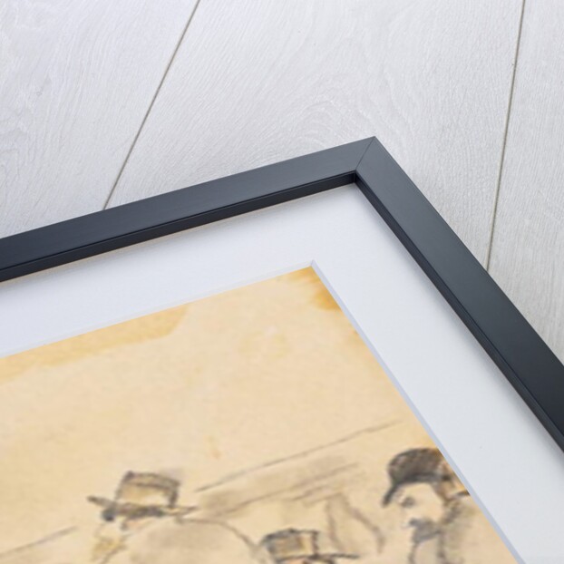 Group of Men, New York, 1918 by Jules Pascin