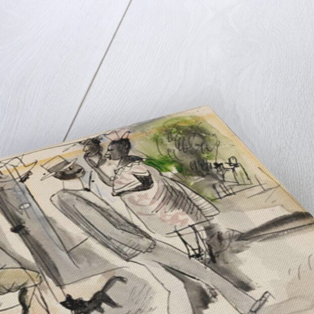 Figures in a Park, Charleston, South Carolina, 1916 by Jules Pascin