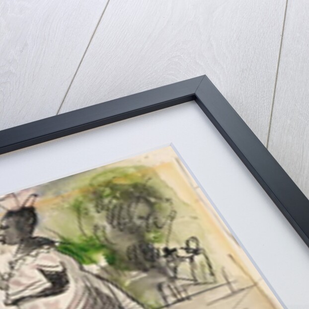 Figures in a Park, Charleston, South Carolina, 1916 by Jules Pascin