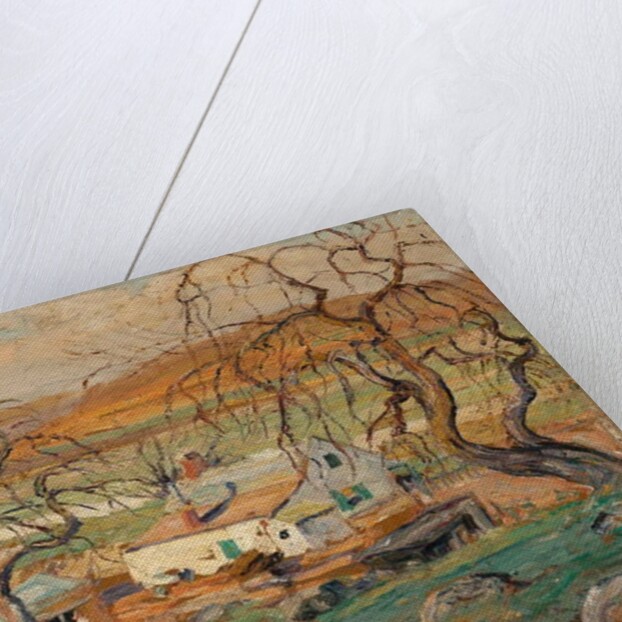 Landscape with Gnarled Trees by Ernest Lawson