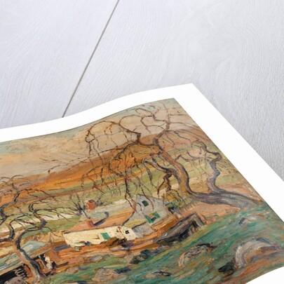 Landscape with Gnarled Trees by Ernest Lawson