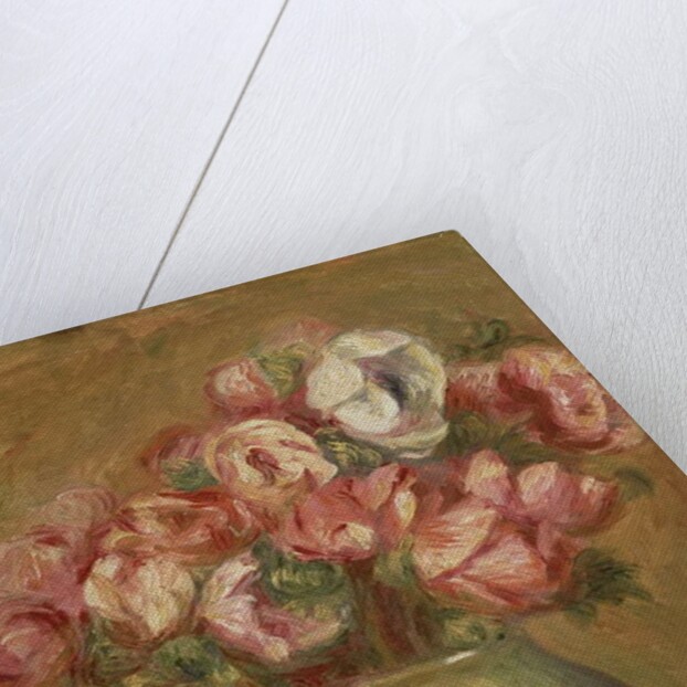 Flowers in a Green Vase, 1906 by Pierre Auguste Renoir