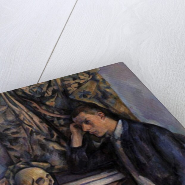 Young Man and Skull, 1896-98 by Paul Cezanne