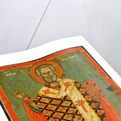 Saint Nicholas by Greek School