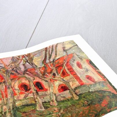 The Red Church by Chaim Soutine