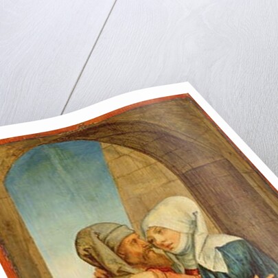 Meeting of Joachim and Anne by Hans Suess Kulmbach