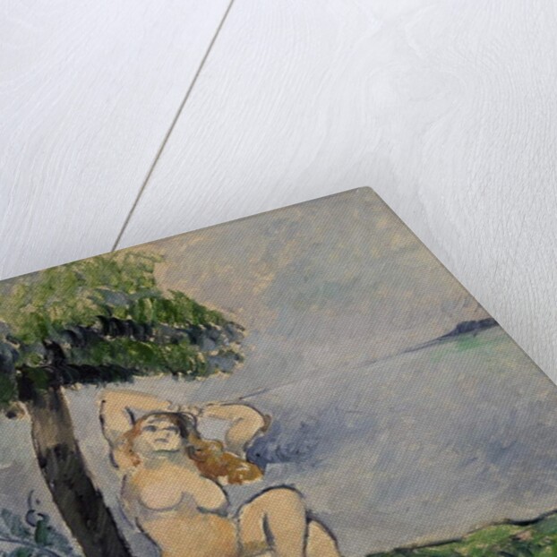 Bather at the Seashore, c.1875 by Paul Cezanne