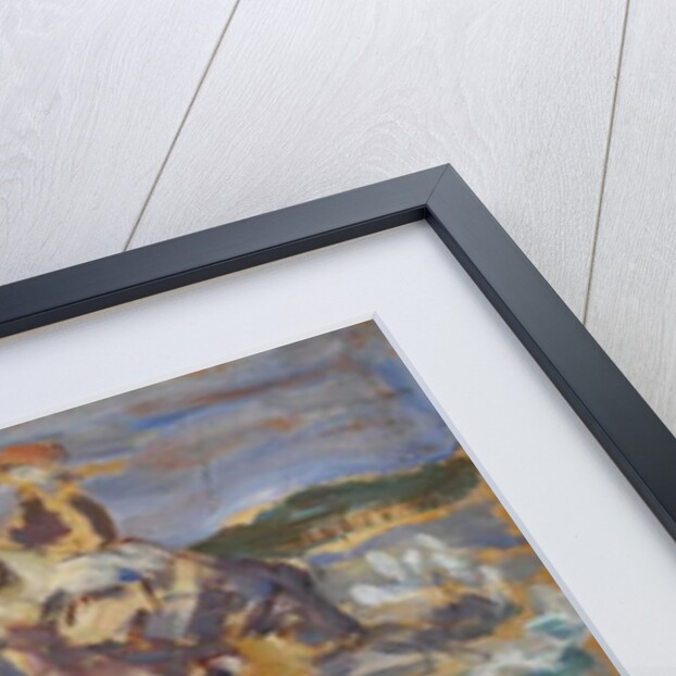 Beach Scene and Hill by Maurice Brazil Prendergast