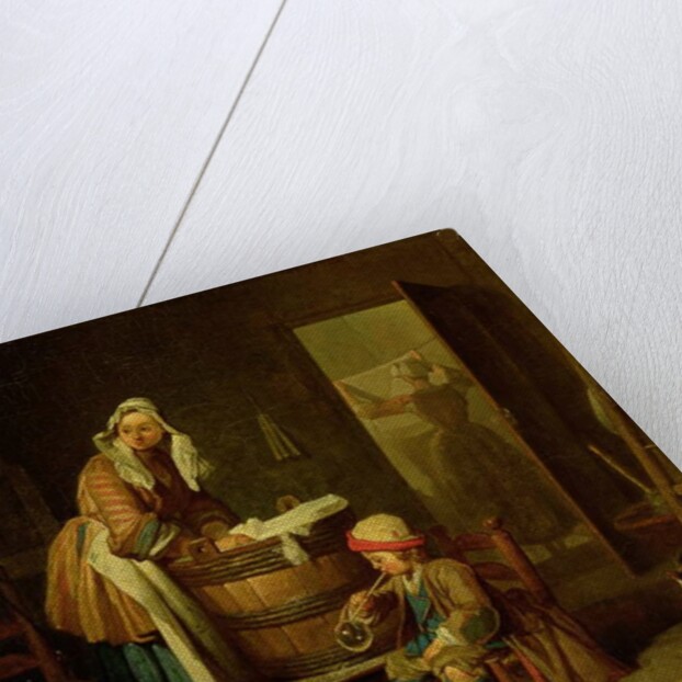 The Laundress by Jean-Baptiste Simeon Chardin
