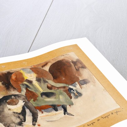 Zola's Nana, 1910 by Charles Demuth