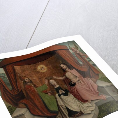 Coronation of the Virgin by Netherlandish School
