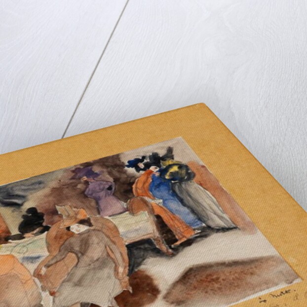 Zola's Nana, 1915 by Charles Demuth