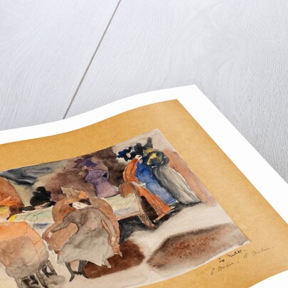 Zola's Nana, 1915 by Charles Demuth