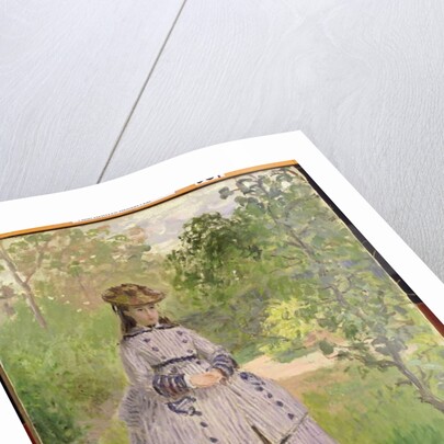 Girl in a Garden, 1873 by Claude Monet