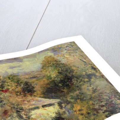 House in the Woods, 1875 by Pierre Auguste Renoir