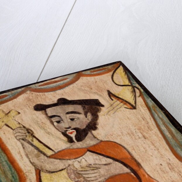 St. Jerome and a Lion by School American