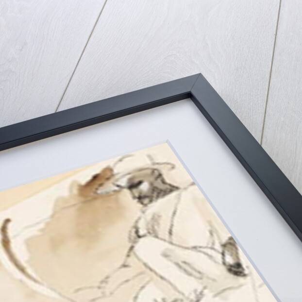 Black people and Two Carts by Jules Pascin