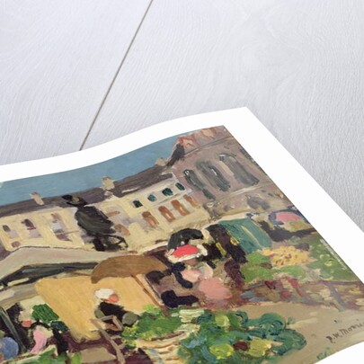 Market Scene by James Wilson Morrice