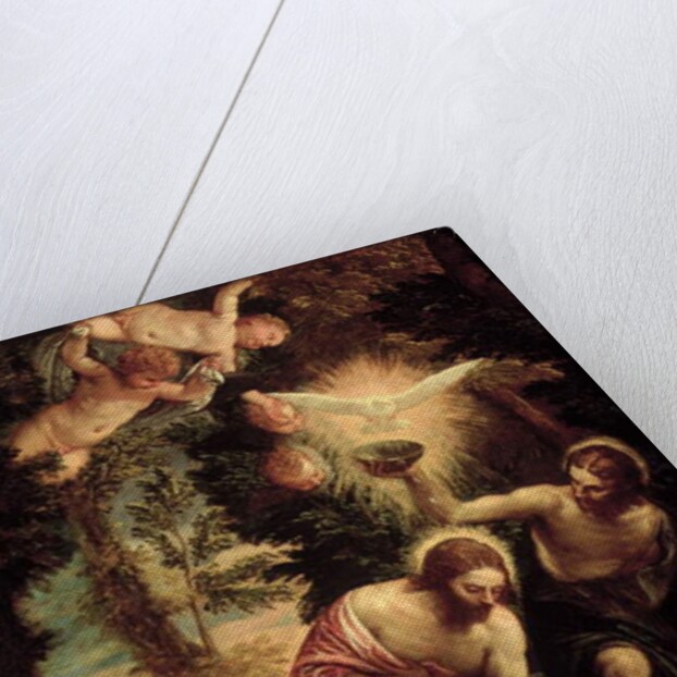 Baptism of Christ by (1528-88) Veronese