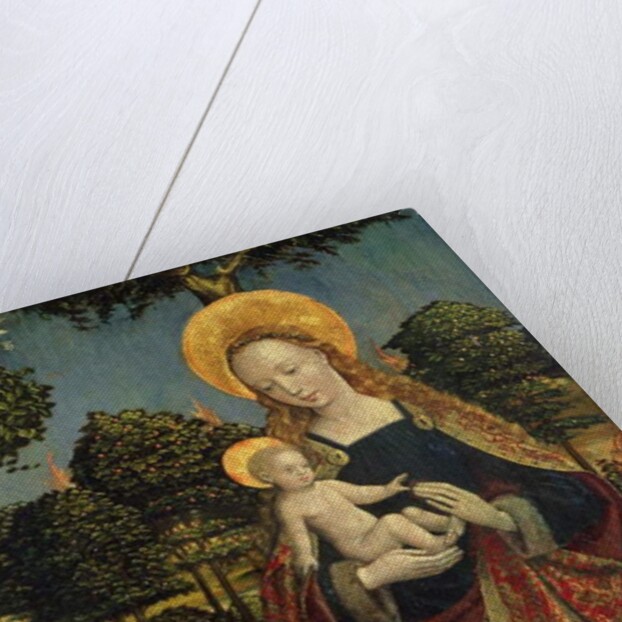 Madonna and Child in a Landscape, 1470 by German School