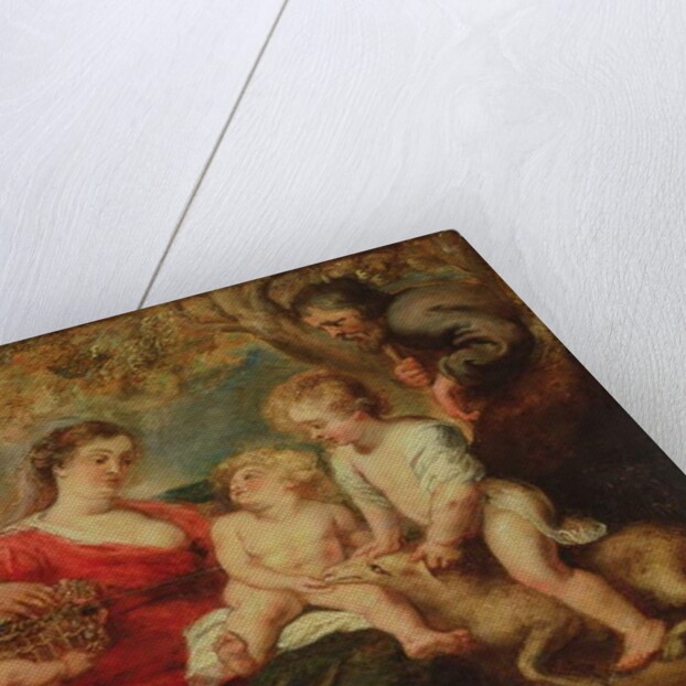 Holy Family in a Landscape by Peter Paul Rubens