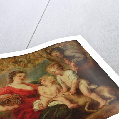 Holy Family in a Landscape by Peter Paul Rubens