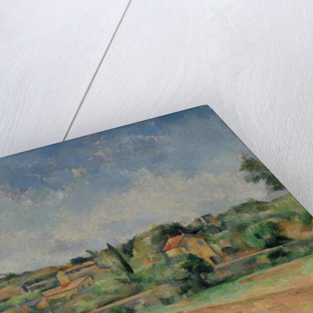 The Bellevue Plain, or The Red Earth, 1890-92 by Paul Cezanne