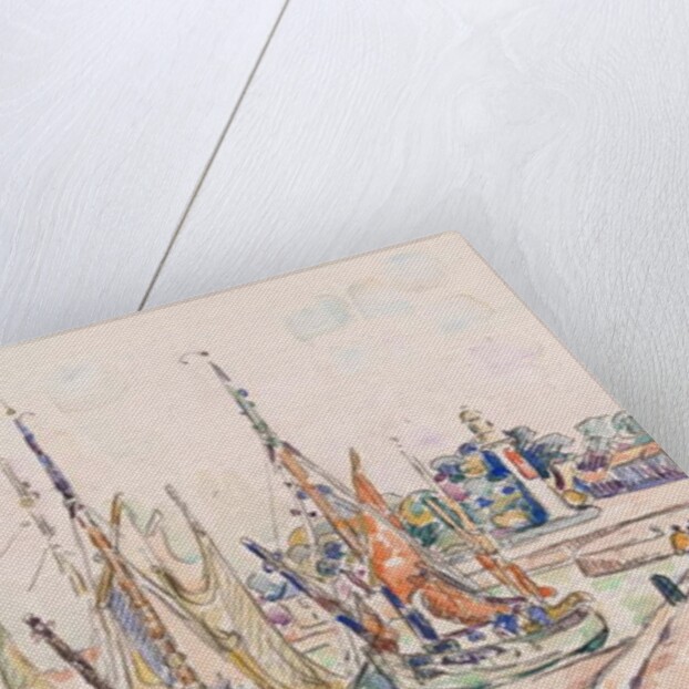 La Rochelle: Boats by Paul Signac