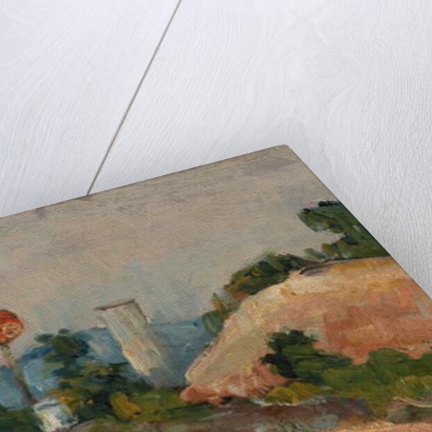 Railroad Cut, 1867–68 by Paul Cezanne